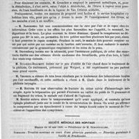 0817 - Page 802 - Académies et sociétés savantes. Académie de médecine. Séance du 4 juin / Société médicale des hôpitaux. Séance du 30 mai 1890