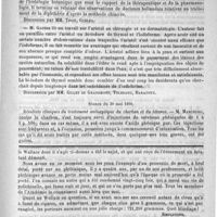 0828 - Page 813 - Académies et sociétés savantes. Société de médecine pratique. Séance du 22 mai 1890 / Séance du 29 mai 1890 / Feuilleton. Causerie [Simplissime] / Potion contre l'athrepsie. - Dupré