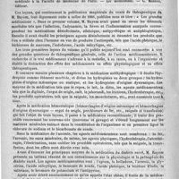 0837 - Page 822 - Hôpital de la charité. M. le professeur Potain. Emphysème et tuberculose / Bibliothèque. Leçons de thérapeutique, par Georges Hayem... - Les médications. - G. Masson...