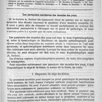 0868 - Page 853 - Comité de rédaction / Sommaire / Les paralysies nucléaires des muscles des yeux