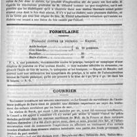 0889 - Page 875 - Académies et sociétés savantes. Académie de médecine. Séance du 17 juin / Formulaire. Pommade contre le prurigo. - Kaposi / Courrier. Traitement hygiénique des enfants scrofuleux / Vente de médicaments par un médecin dans une localité pourvue d'une officine ; acquittement
