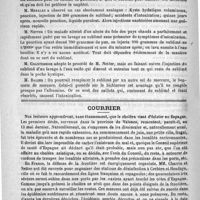 0902 - Page 888 - Académies et sociétés savantes. Société médicale de hôpitaux. Séance du 13 juin 1890 / Courrier