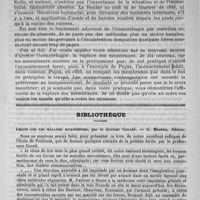 0021 - Page 17 - Clinique Baudelocque. - Professeur A. Pinard. Conduite à tenir dans les cas d'insertion vicieuse du placenta / Bibliothèque. Leçons sur les maladies microbiennes, par le docteur Cabadé. - G. Masson...