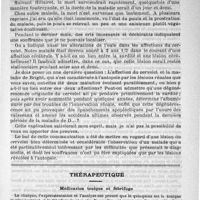 0037 - Page 33 - Potion contre la tuberculisation pulmonaire. - V. Gilbert / Thérapeutique. Médication tonique et fébrifuge