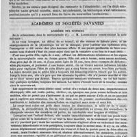 0046 - Page 42 - Hôpital de la Charité. - Professeur Duplay. Le mal perforant / Académies et sociétés savantes. Académie des sciences