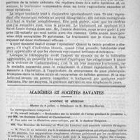 0057 - Page 53 - Hôpital Saint-Louis. - M. le docteur Quinquaud. Prophylaxie et traitement de la trichophytie / Académies et sociétés savantes. Académie de médecine. Séance du 8 juillet