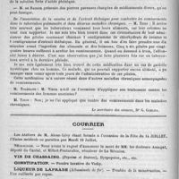 0076 - Page 72 - Académies et sociétés savantes. Société de médecine pratique. Séance du 3 juillet 1890 / Courrier / Nécrologie [Amagat / Milhet-Fontarabie]