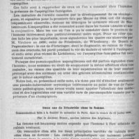 0188 - Page 184 - Une pseudo-tuberculose mycosique. Communication faite au Congrès international de Berlin. Par MM. Dieulafoy, Chantemesse et Widal / Deux cas de lithotritie chez la femme. Communication faite à la Société de médecine de Paris, dans la séance du 12 juillet 1890, par le docteur Dubuc...