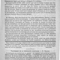 0265 - Page 261 - Congrès de 1890. Neurologie et psychiatrie / Feuilleton. Causerie [Simplissime] / Traitement de la prostatite chronique. - E. Desnos