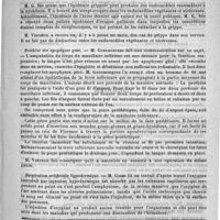 0279 - Page 275 - Académies et sociétés savantes. Académie de médecine. Séance du 19 août / Formulaire. Traitement de la gangrène pulmonaire. - E. Barié