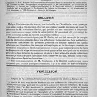 0293 - Page 289 - Comité de rédaction / Sommaire / Bulletin / Feuilleton. Congrès de l'Association française pour l'avancement des sciences à Limoges