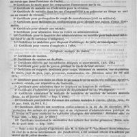 0351 - Page 347 - Courrier. Certificats soumis au timbre et certificats exempts du timbre / Nécrologie [Caïsso (de Montpellier) / Garimond (de Montpellier) / Sadrain (de Loze) / Siry (de Paris) / Desruelles (de Paris)]
