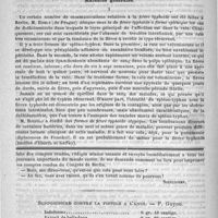 0372 - Page 368 - Bulletin. Taille pararaphéale / Congrès de 1890. Maladies générales / Feuilleton. Causerie. Echos du Congrès de Berlin [Simplissime] / Suppositoire contre la fistule à l'anus. - F. Guyon