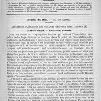 0377 - Page 373 - Comité de rédaction / Sommaire / Hôpital du Midi. - M. Du Castel. Affections ulcéreuses des organes génitaux chez l'homme. Chancre simple. - Évolution ; variétés