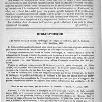 0382 - Page 378 - Hôpital du Midi. - M. Du Castel. Affections ulcéreuses des organes génitaux chez l'homme. Chancre simple. - Évolution ; variétés (A suivre) / Bibliothèque. Les poissons de l'air (l'acide carbonique et l'oxyde de carbone), par N. Gréhant. Paris, J.-B. Baillière, 1890 / Gall et ses doctrines, par le docteur J. Nivelet. - Paris, F. Alcan, 1890