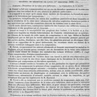 0431 - Page 427 - Revue des cliniques. Hôpital Saint-Jean de Bruxelles. - M. le docteur A. Bayet. Hémato-chylurie non parasitaire / Sociétés et Congrès. Sociétés de médecine de Lyon (1er semestre 1890). Sommaire : thrombose de la veine cave inférieure. - La trépanation de la moelle