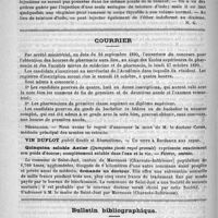 0448 - Page 444 - Formulaire. Traitement chirurgical du goître. - Terrillon / Courrier / Nécrologie [Corne] / Bulletin bibliographique