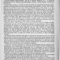0464 - Page 460 - Revue des cliniques. Sommaire : le salpingite blennorrhagique et son traitement médical. - Diagnostic et traitement des collections tubaires