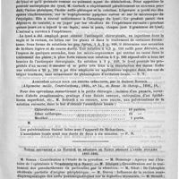 0471 - Page 467 - De quelques nouvelles médications. Le désinfectol et le lisol. (Revue hebdomadaire de thérapeutique, 1890, 29) / Anesthésie locale pour les petites opérations, par le docteur Dobisch. (Allgemeine medic. Centralzeitung, 1890, n° 14, et Revue de thérap., 1890, 18) / Thèses soutenues à la Faculté de médecine de Nancy pendant l'année scolaire 1889-1890