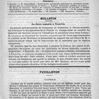 0473 - Page 469 - Comité de rédaction / Sommaire / Bulletin. La fièvre typhoïde à Trouville / Feuilleton. Causerie