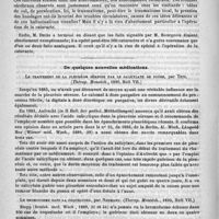 0482 - Page 478 - Sociétés et Congrès. Société médicale de Reims (1889-1890). Sommaire : trépanation d'une vertèbre cervicale. - Luxation irréductible du coude. - Ulcère rond du pharynx. - Troubles cérébraux après l'opération de la cataracte / De quelques nouvelles médications. Le traitement de la pleurésie séreuse par le salicylate de soude, par Tetz. (Thérap. Monatsh., 1890, Heft VII) / Le bromoforme dans la coqueluche, par Neumann. (Therap. Monatsh., 1890, Heft VII)