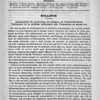 0545 - Page 541 - Comité de rédaction / Sommaire / Bulletin. Inauguration du sanatorium du Canigou, au Vernet-les-Bains. Traitement de la phthisie pulmonaire par l'exposition au grand air