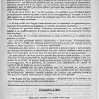 0579 - Page 575 - Académies et sociétés savantes. Société médicale des hôpitaux. Séance du 17 octobre 1890 / Formulaire. Mixture contre la carie dentaire