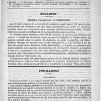 0605 - Page 613 - Comité de rédaction / Sommaire / Bulletin. Maladies contagieuses et désinfection / Feuilleton. Causerie