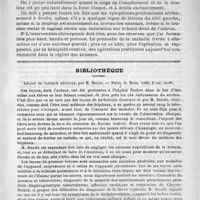 0621 - Page 629 - De l'appendiculite chez la femme, par L.-G. Richelot / Bibliothèque. Leçons de clinique médicale, par H. Rendu. - Paris, O. Doin, 1890...