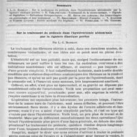 0653 - Page 661 - Comité de rédaction / Sommaire / Sur le traitement de pédicule dans l'hystérectomie abdominale par la ligature élastique perdue, par L.-G. Richelot