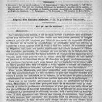 0677 - Page 685 - Comité de rédaction / Sommaire / Hôpital des Enfants-Malades. - M. le professeur Grancher. Sur un cas de scoliose