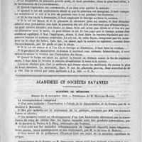 0683 - Page 691 - Revue des journaux. Placenta praevia, par F. Braxson Hicks (Gazette médicale de Liège, 1890) / Académies et sociétés savantes. Académie de médecine. Séance du 11 novembre 1890