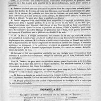 0711 - Page 719 - Académies et sociétés savantes. Société chirurgie. Séance du 5 novembre / Formulaire. Solution contre le prurigo de la vulve. – Tarnier