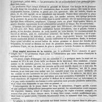 0719 - Page 727 - Revue trimestrielle. D'obstétrique et de gynécologie. Grossesse gémellaire. - Hydramnios. - Ponctions. - Guérison, par le docteur Phocas (Annales de gynécologie, mai 1890) / Difficulté de la provocation de l'accouchement, par le professeur Pajot (Annales de gynécologie, juillet 1890) / D'un emploi nouveau de la curette, par le professeur Pajot (Annales de gynécologie, juillet 1890)