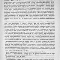 0735 - Page 743 - Courrier / Bourses d'études / Comité pour l'érection d'un buste à la mémoire du professeur Depaul / Académie des sciences / Ecole de médecine de Nantes / Hôpitaux de Nantes