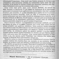 0750 - Page 758 - Bulletin / Hôpitaux Saint-Louis. - M. le professeur Fournier. Ecthyma scabieux et ulcérations tertiaires. - Des alopécies