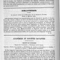 0780 - Page 788 - Hôpital des Enfants-Malades. - M. le professeur Grancher. Le poli-adénopathie tuberculose / Bibliothèque. Le courant continu en gynécologie, par le docteur G. Gautier. Paris, A. Maloine, 1890 / Académies et sociétés savantes. Société de chirurgie. Séance du 17 novembre