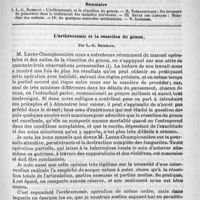 0809 - Page 817 - Comité de rédaction / Sommaire / L'arthrectomie et la résection du genou, par L.-G. Richelot