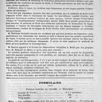0843 - Page 851 - Académies et sociétés savantes. Société médicale des hôpitaux. Séance du 5 décembre / Formulaire. Potion contre la chorée. - Benedikt / Courrier. Opinion de M. Pasteur sur la découverte de Koch