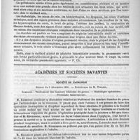 0865 - Page 873 - Thèses de Bordeaux. Contribution à l'étude de l'albuminurie et de la néphrite interstitielle séniles, par le docteur F. Chabrely. - Paris, O. Doin, 1890 / Académies et sociétés savantes. Société de chirurgie. Séance du 3 décembre 1890