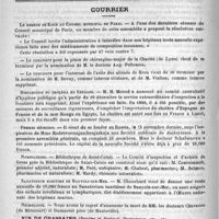 0868 - Page 876 - Formulaire. Eau dentifrice antiscorbutique. - Bamberger / Courrier. Le remède de Koch au conseil municipal de Paris / Disparition du choléra en Espagne / Femmes médecins / Nominations / Sanatorium maritime de Banyuls-sur-Mer / Nécrologie [Chavanne (de Mirecourt) / Dumarest père (de Hauteville)]