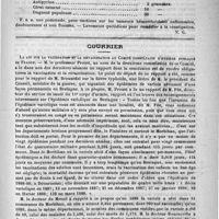 0927 - Page 935 - Formulaire. Pommade contre les hémorroïdes. - Audhoui / Courrier. La loi sur la vaccination et de revaccination au comité consultatif d'hygiène publique de France