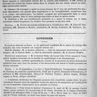 0936 - Page 944 - Académies et sociétés savantes. Société de chirurgie. Séance du 18 décembre 1890 / Courrier. Faculté de médecine de Paris / Distinction honorifique / Russie / Nécrologie [Lucien Boyer]