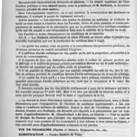 0016 - Page 12 - Formulaire. Fumigations contre l'ozène. - Moure / Courrier. Revaccination obligatoire des étudiants en médecine