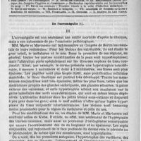 0041 - Page 33 - Comité de rédaction / Sommaire / De l'acromégalie
