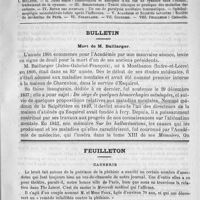 0053 - Page 45 - Comité de rédaction / Sommaire / Bulletin. Mort de M. Baillarger / Feuilleton. Causerie