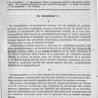 0065 - Page 57 - Comité de rédaction / Sommaire / La neurasthénie