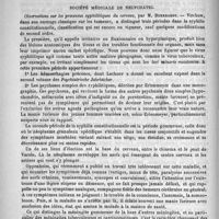 0070 - Page 62 - Bibliothèque. Traité de diagnostic médical, par le professeur H. Eichhorst... Traduit et annoté sur la dernière édition allemande par MM. les docteurs A.-B. Marfan... et F. Weiss... - G. Steinheil, 1890 [P. Le Gendre] / Sociétés et Congrès. Société médicale de Neufchatel