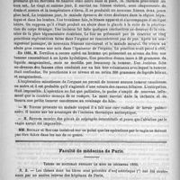 0074 - Page 66 - Académies et sociétés savantes. Société de chirurgie. Séance du 31 décembre 1890 / Faculté de médecine de Paris. Thèses de doctorat pendant le mois de décembre 1890