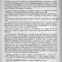 0124 - Page 116 - Formulaire. Des lavements froids contre l'ictère. - Krull / Courrier. Société de chirurgie / Concours aux emplois de médecins du traitement à domicile / La cinquantenaire de Mlle Bottard / Société de médecine de Paris